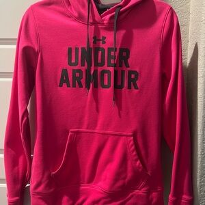 Under Armour Pink and Black Mesh Jacket